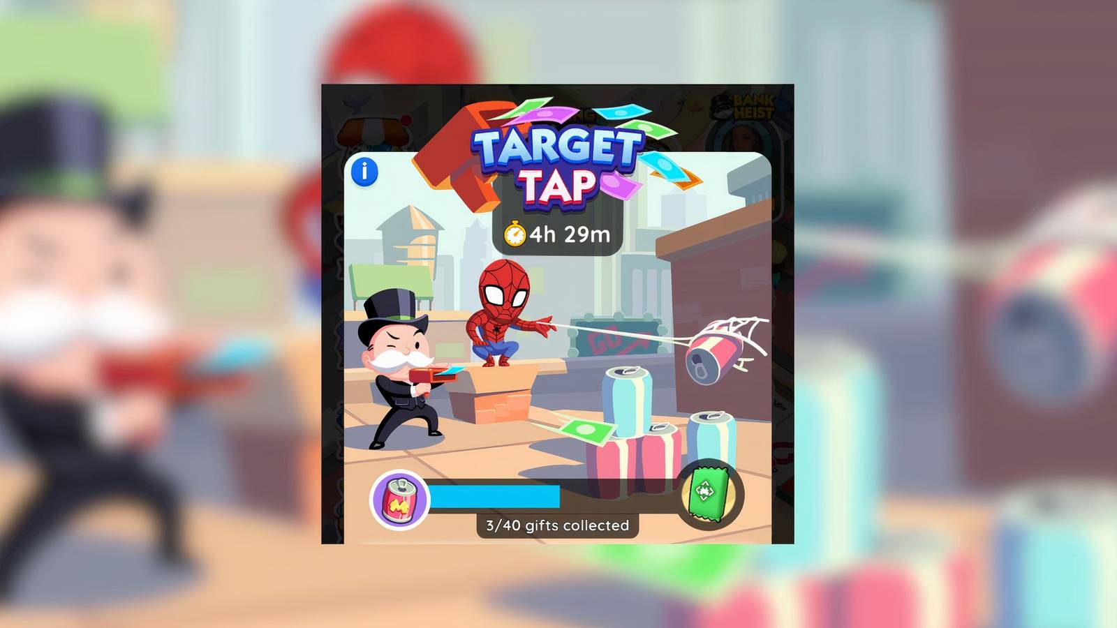 Monopoly GO Target Tap Rewards And Milestones