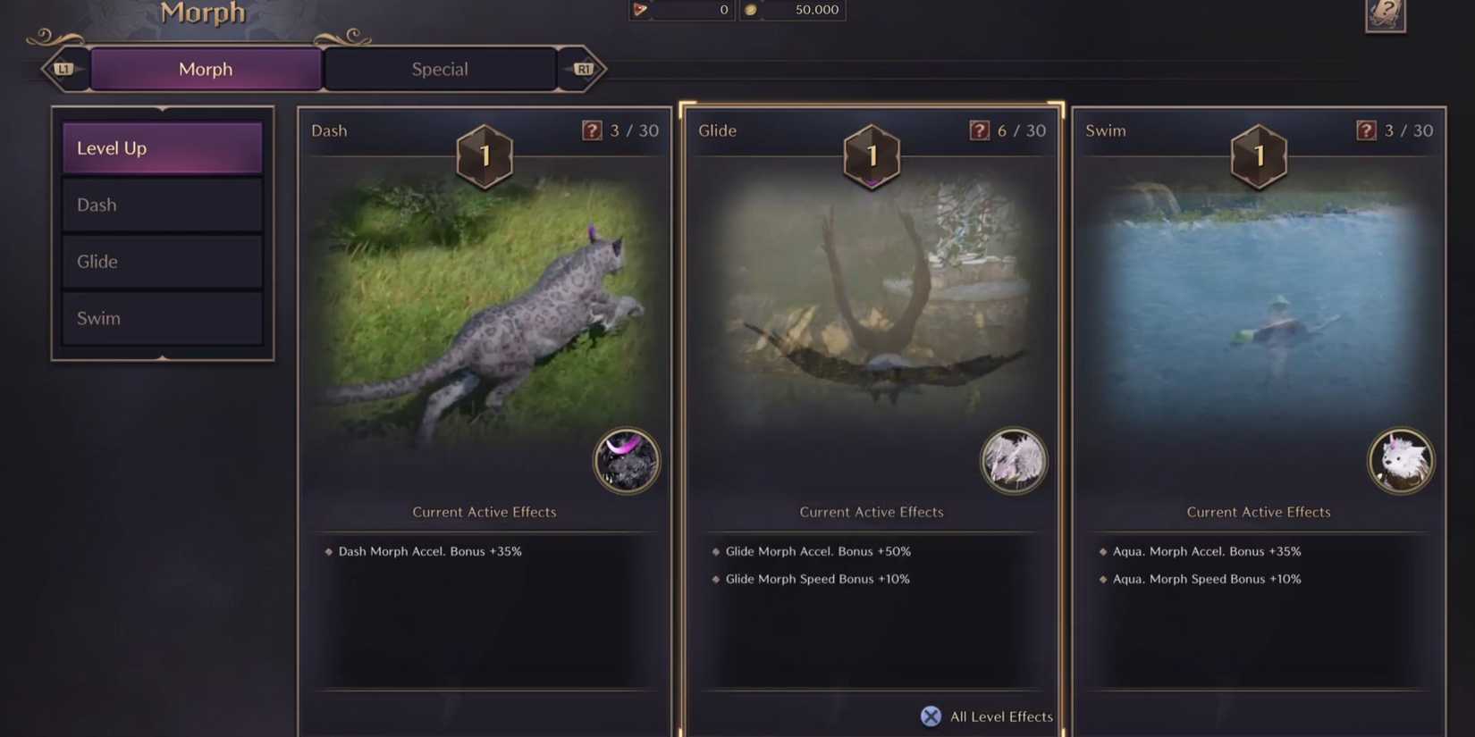 Morphs Levels Image-1