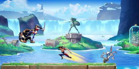 multiversus nubia during a match