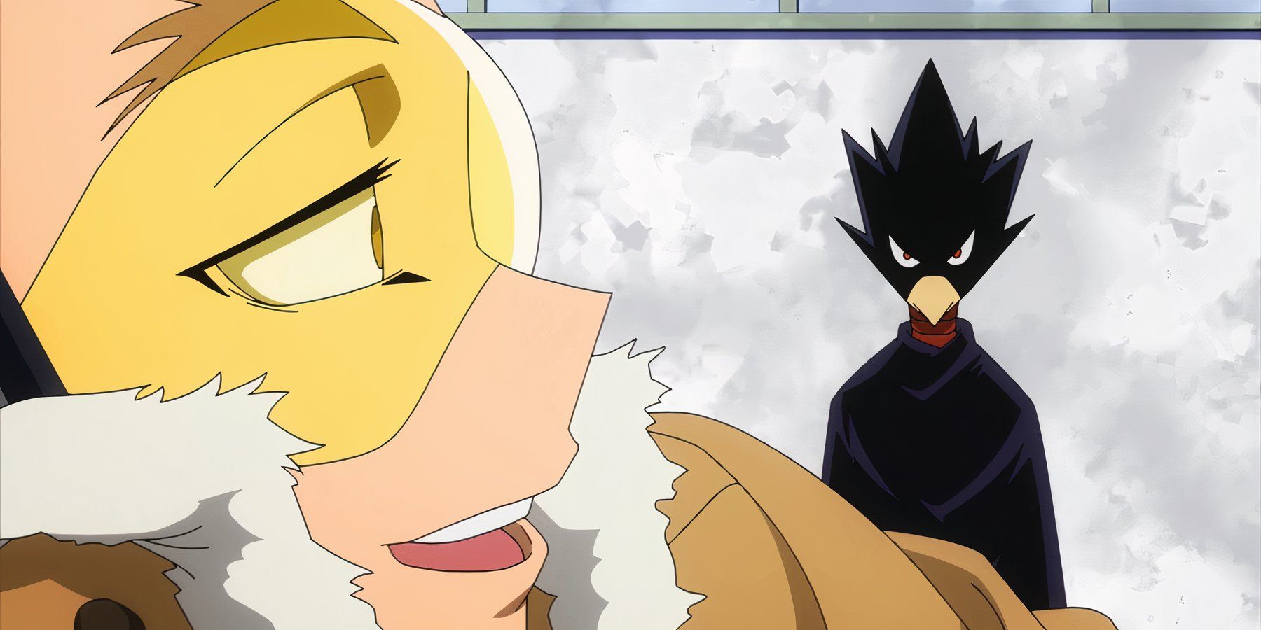 my hero academia hawks' influence on tokoyami