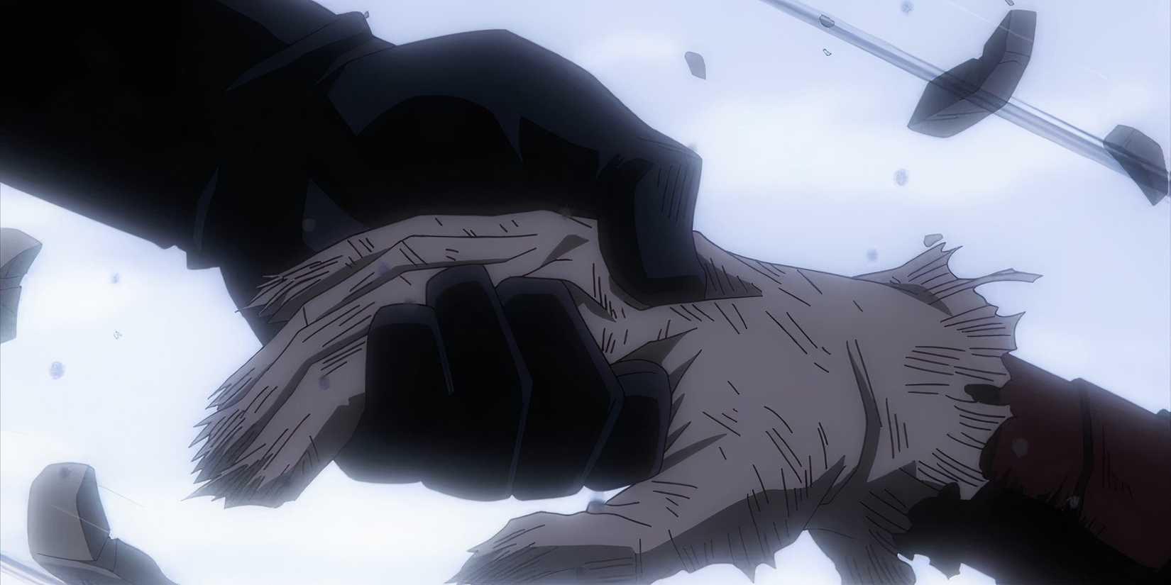 My hero academia ida midoriya hand