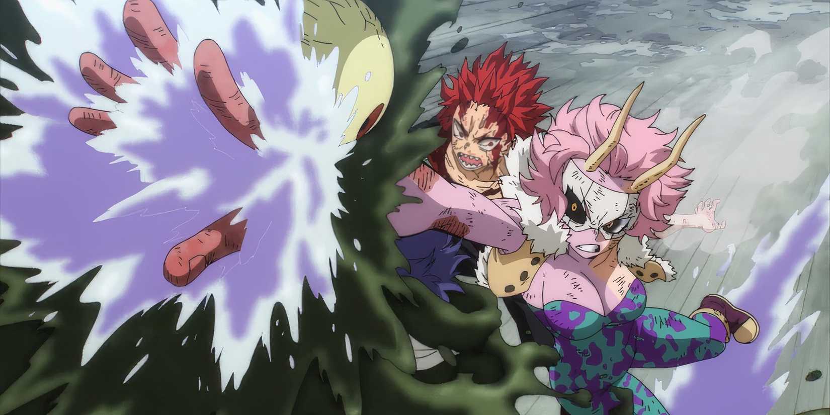 my hero academia mina strength