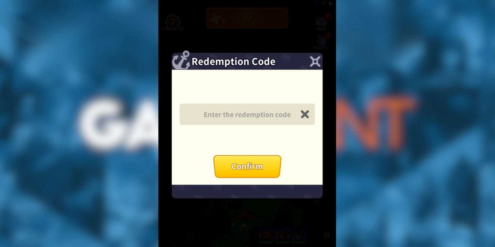 Mystery Ark the codes tab