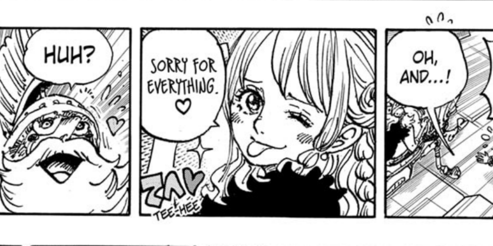 nami and usopp in elbaf one piece 1129
