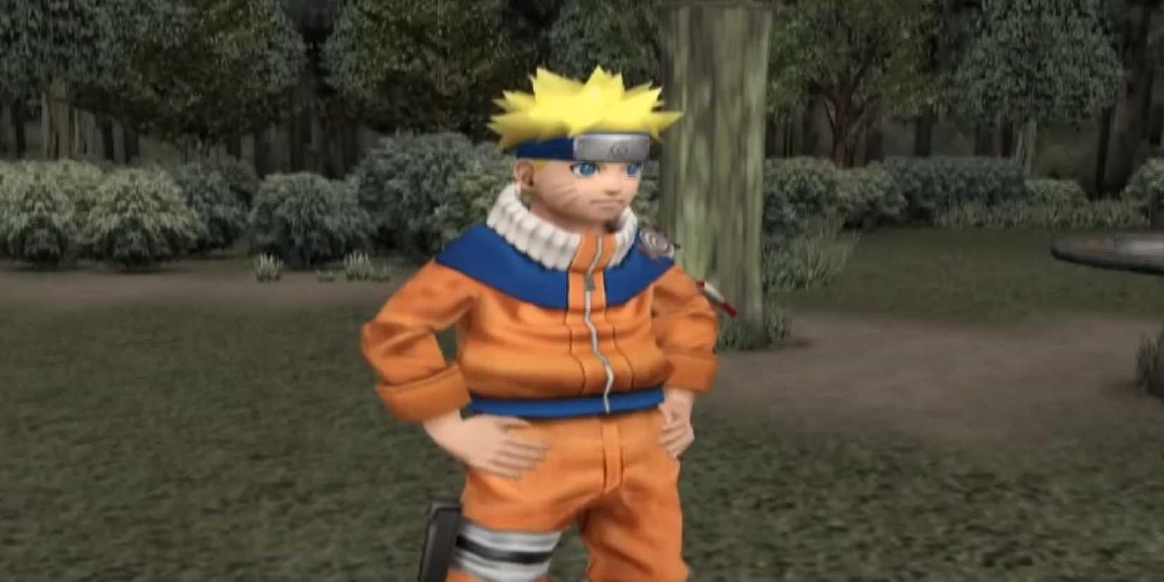 Naruto in the opening cutscene of the game.