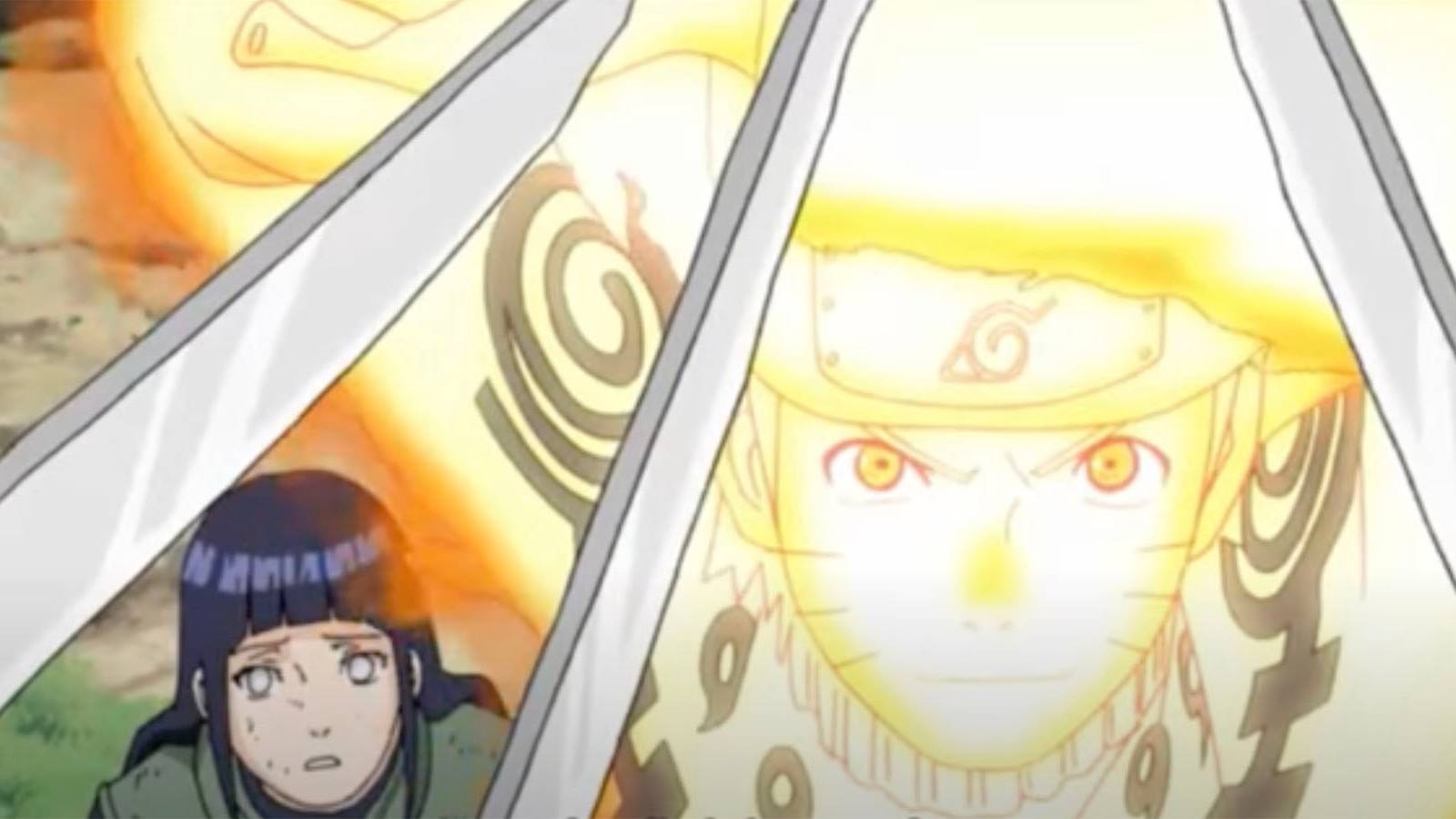 naruto protecting hinata