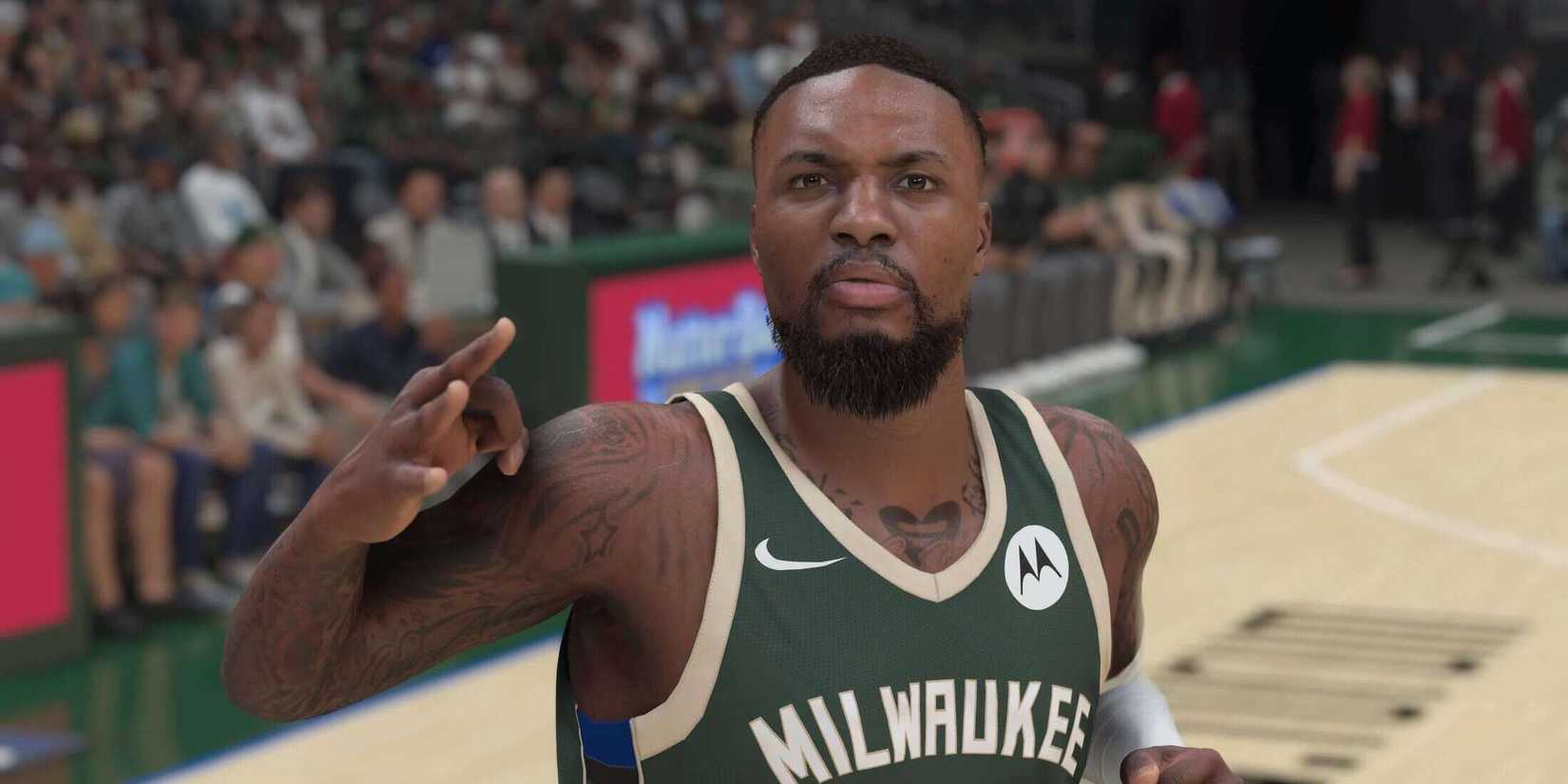 NBA 2K25 Damian Lillard