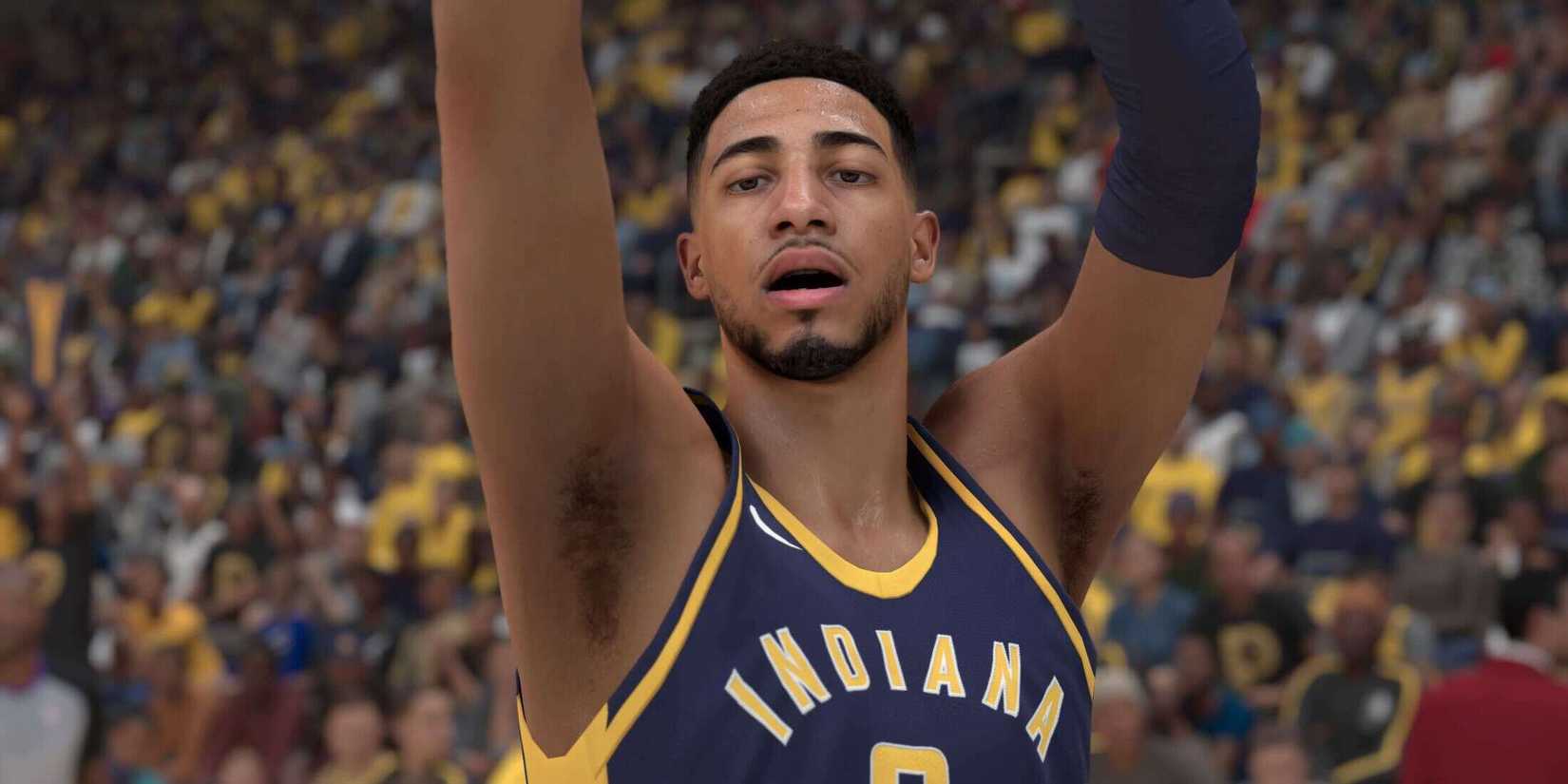 NBA 2K25 Tyrese Haliburton