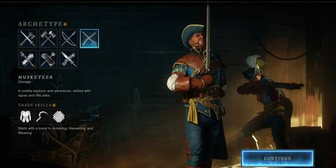 New World Aeternum Musketeer