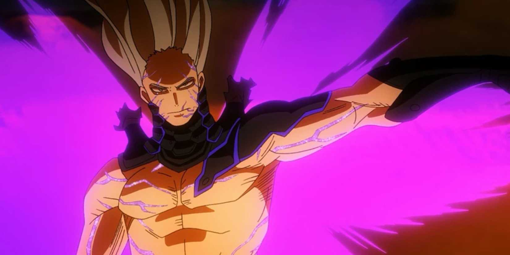 Nine fights Deku and Bakugo at full power.