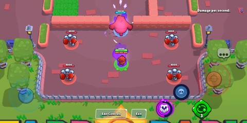 Nita's hypercharged bear in Brawl Stars