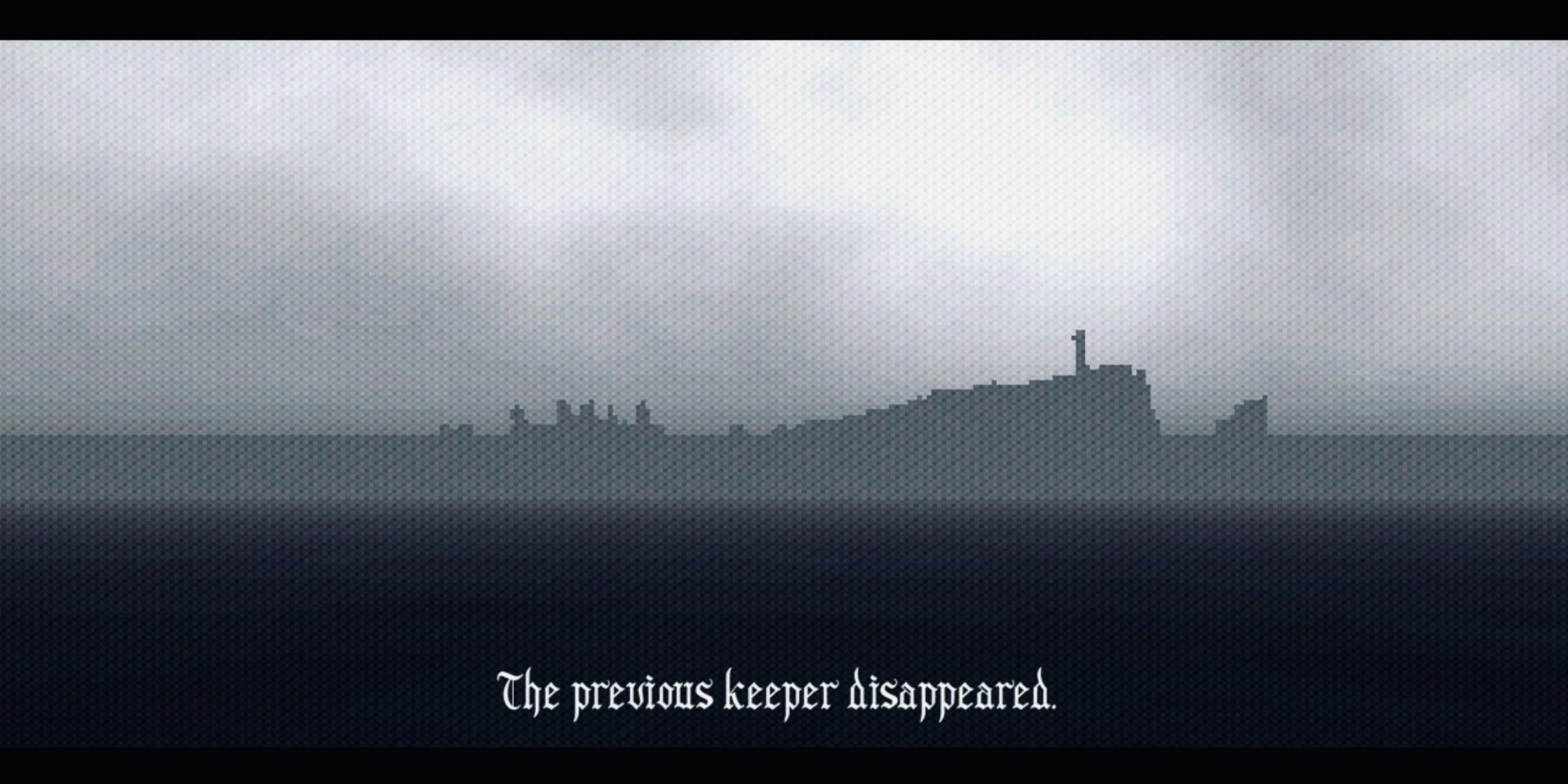 No one lives under the lighthouse opening cinematic