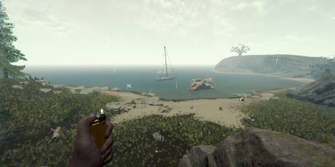 North of the Yacht - beyond the shore