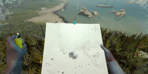 North of the Yacht - map