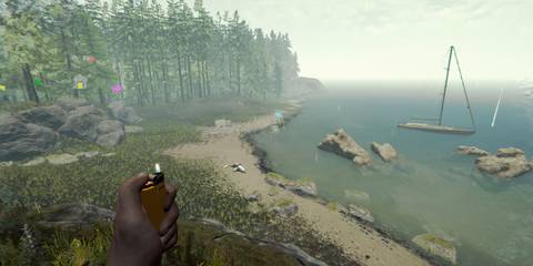 North of the Yacht view