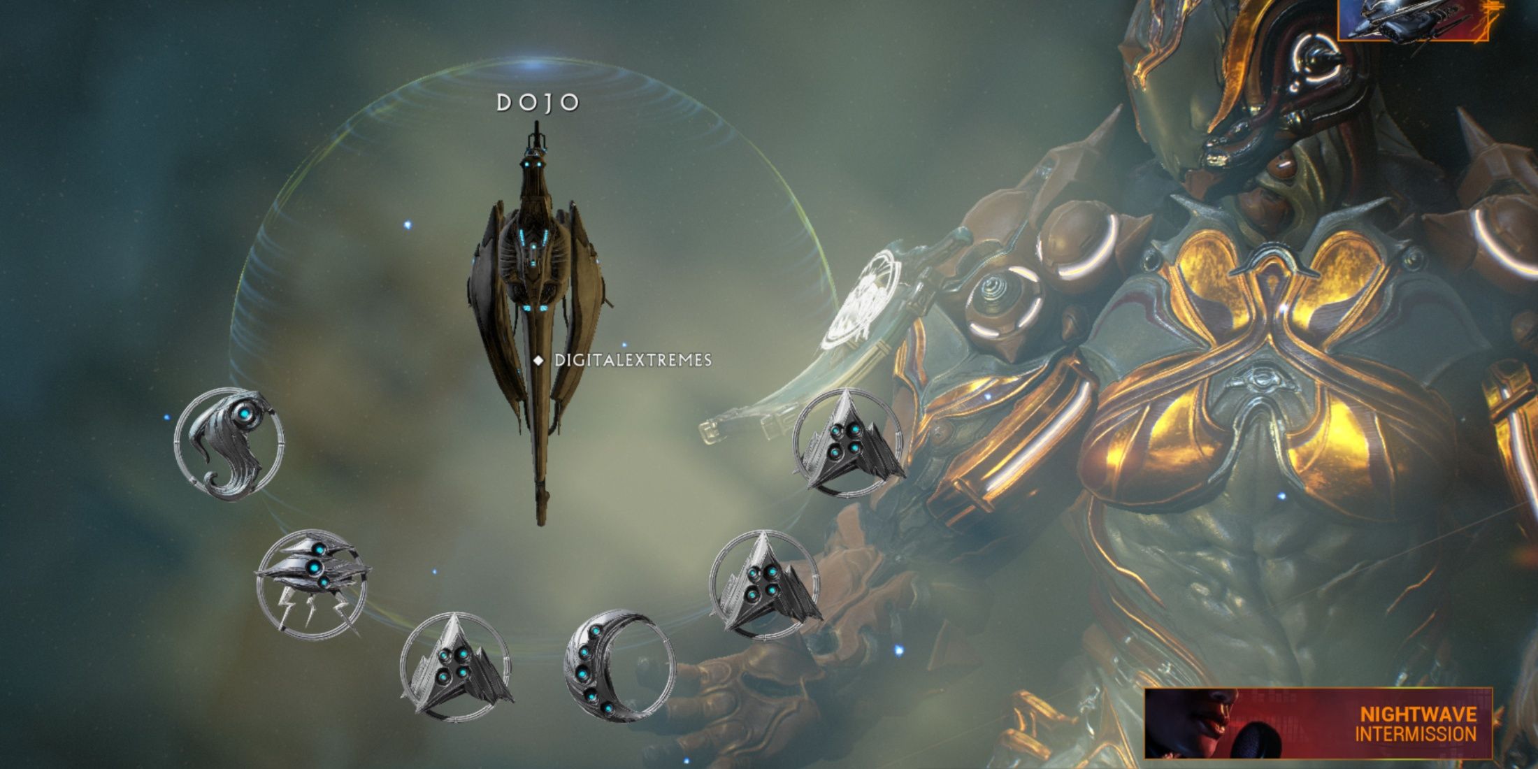 Official Warframe Screenshot Of Clan Menu