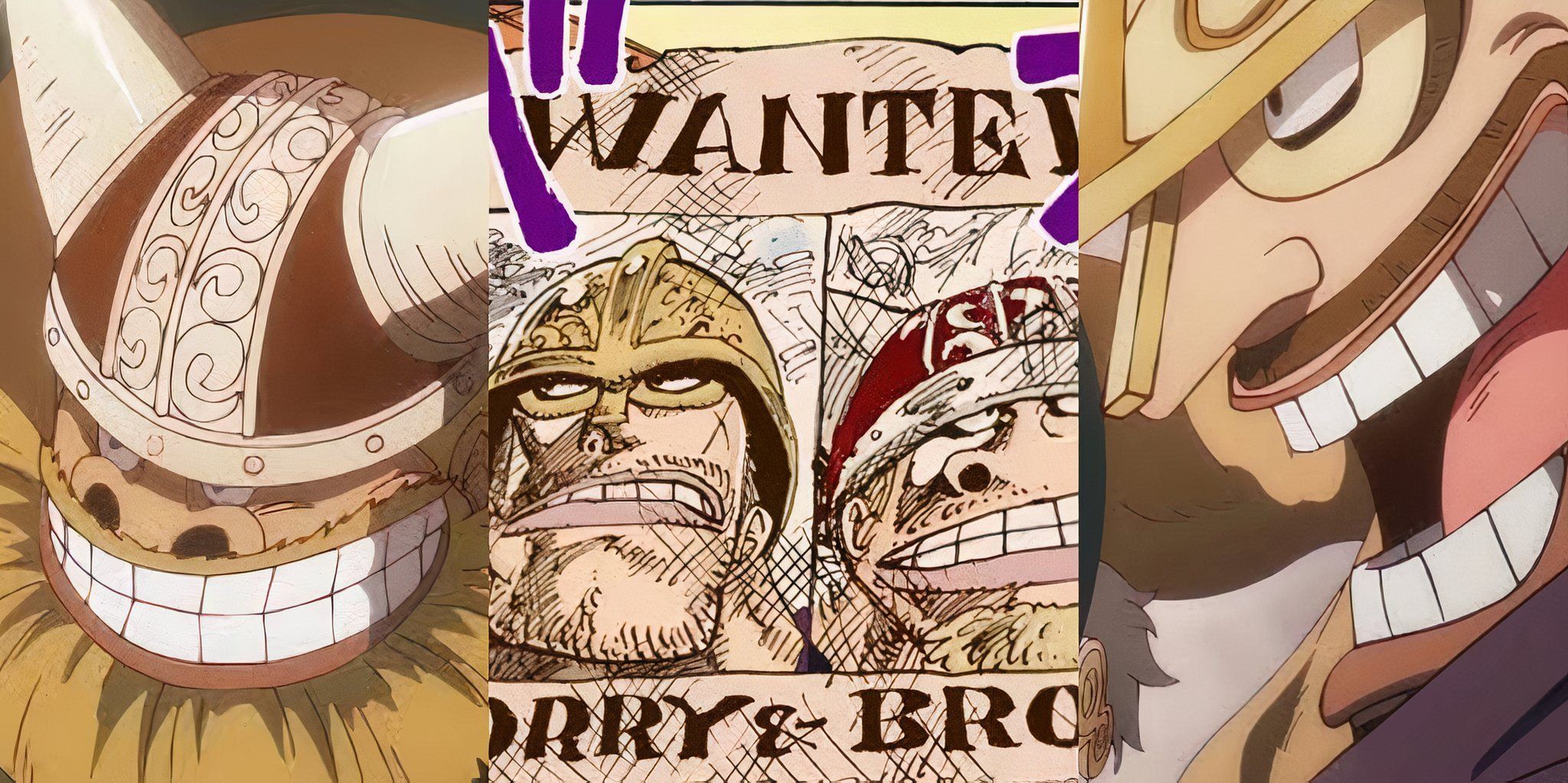 one piece elbaf oda reveals dorry brogy bounty