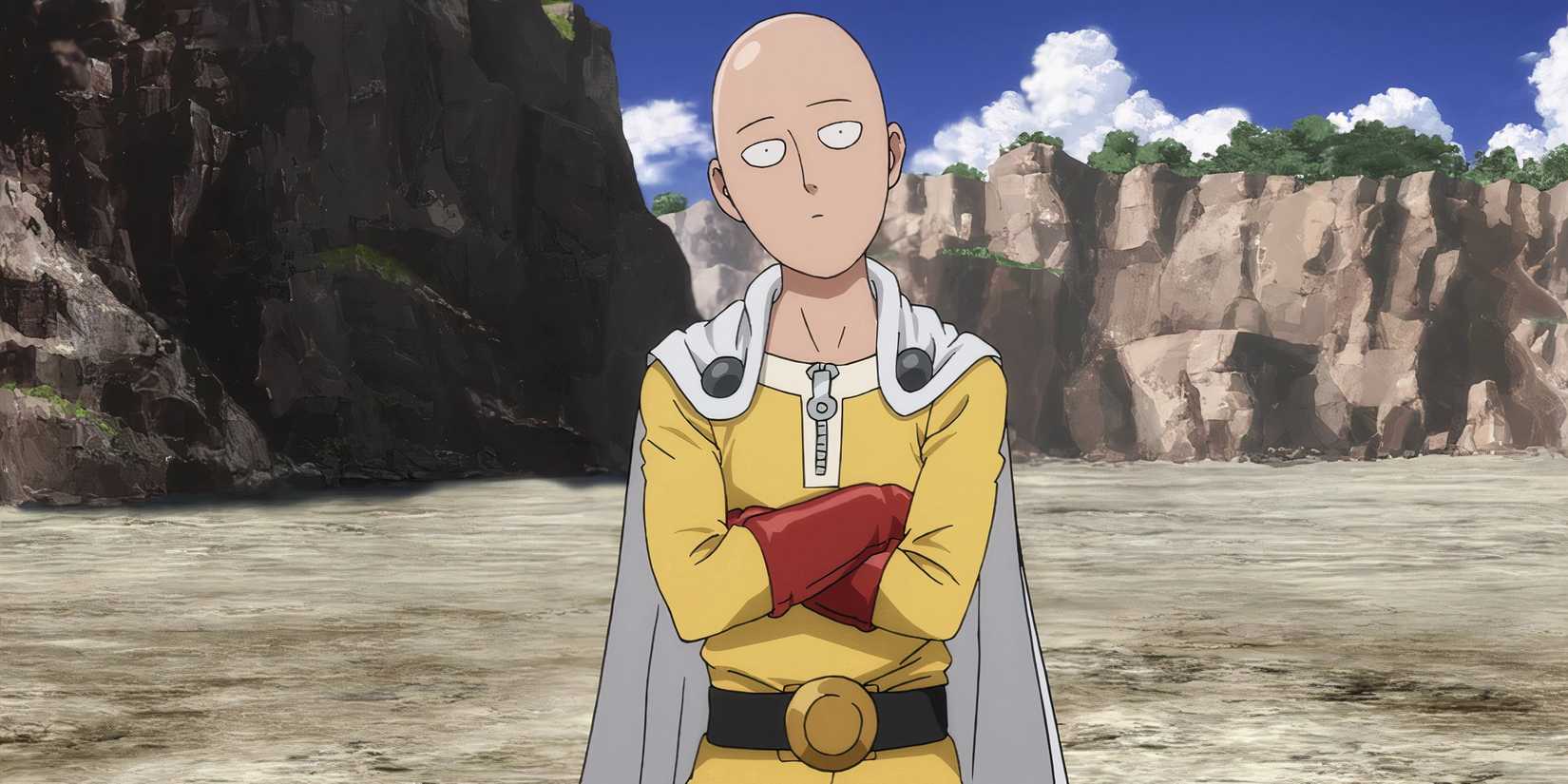 Imagem de Saitama em One Punch Man