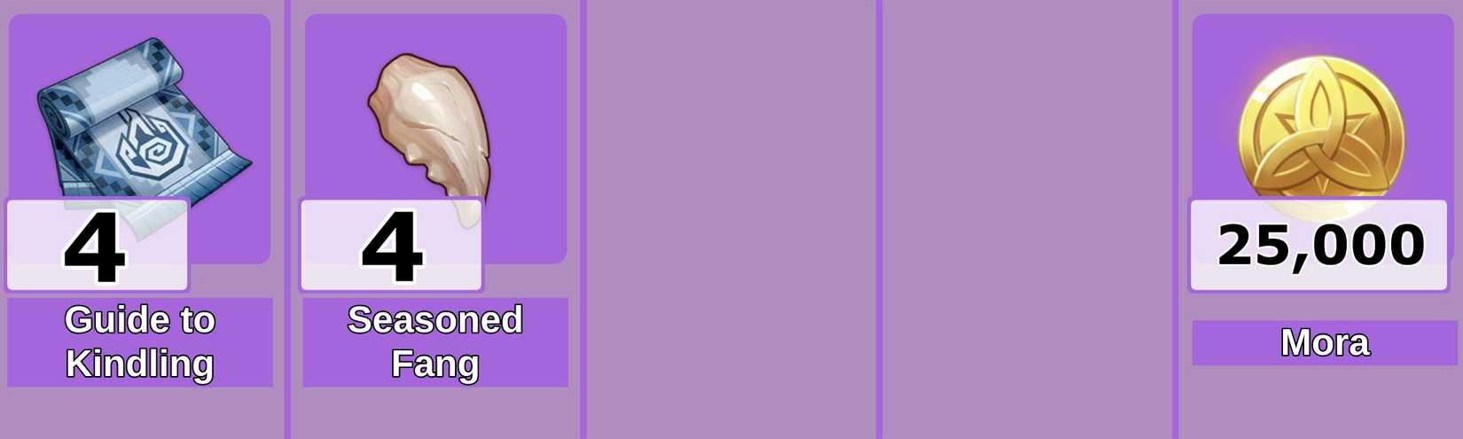 Ororon Level 4 Talent Materials - Genshin Impact