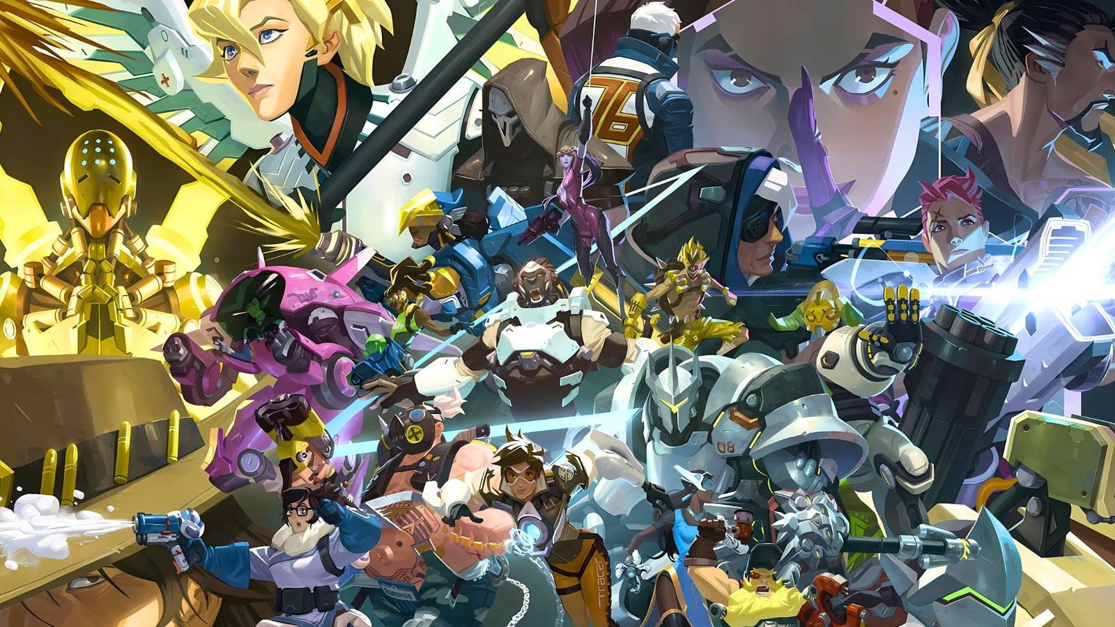 Overwatch 1 Blizzard Art