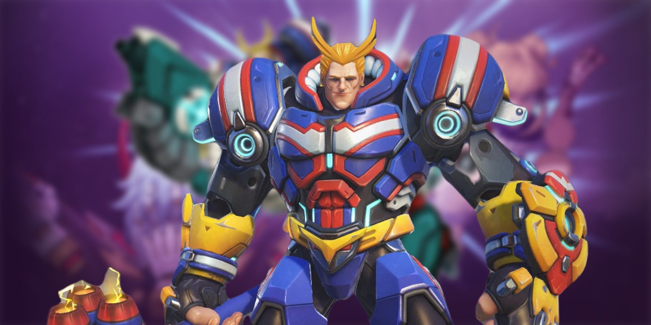 Overwatch 2 Reinhardt All Might Skin