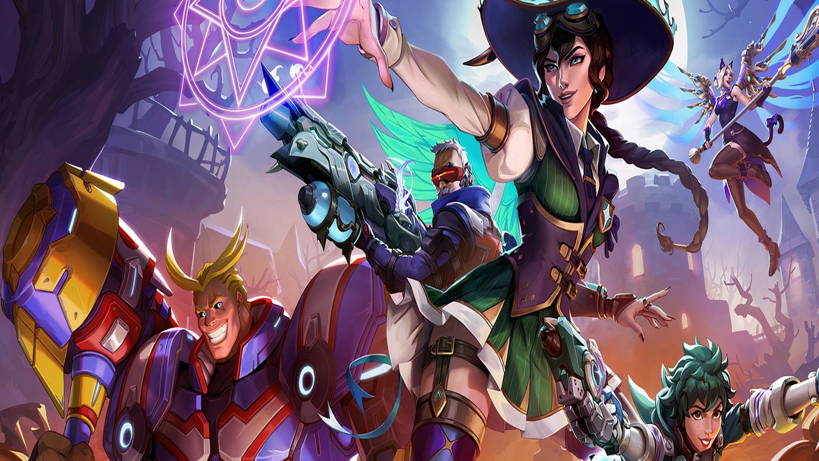 Overwatch 2 Spellbinder Season 13 Halloween And My Hero Academia