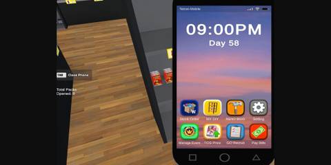 Pack Counter In TCG Card Shop Simulator