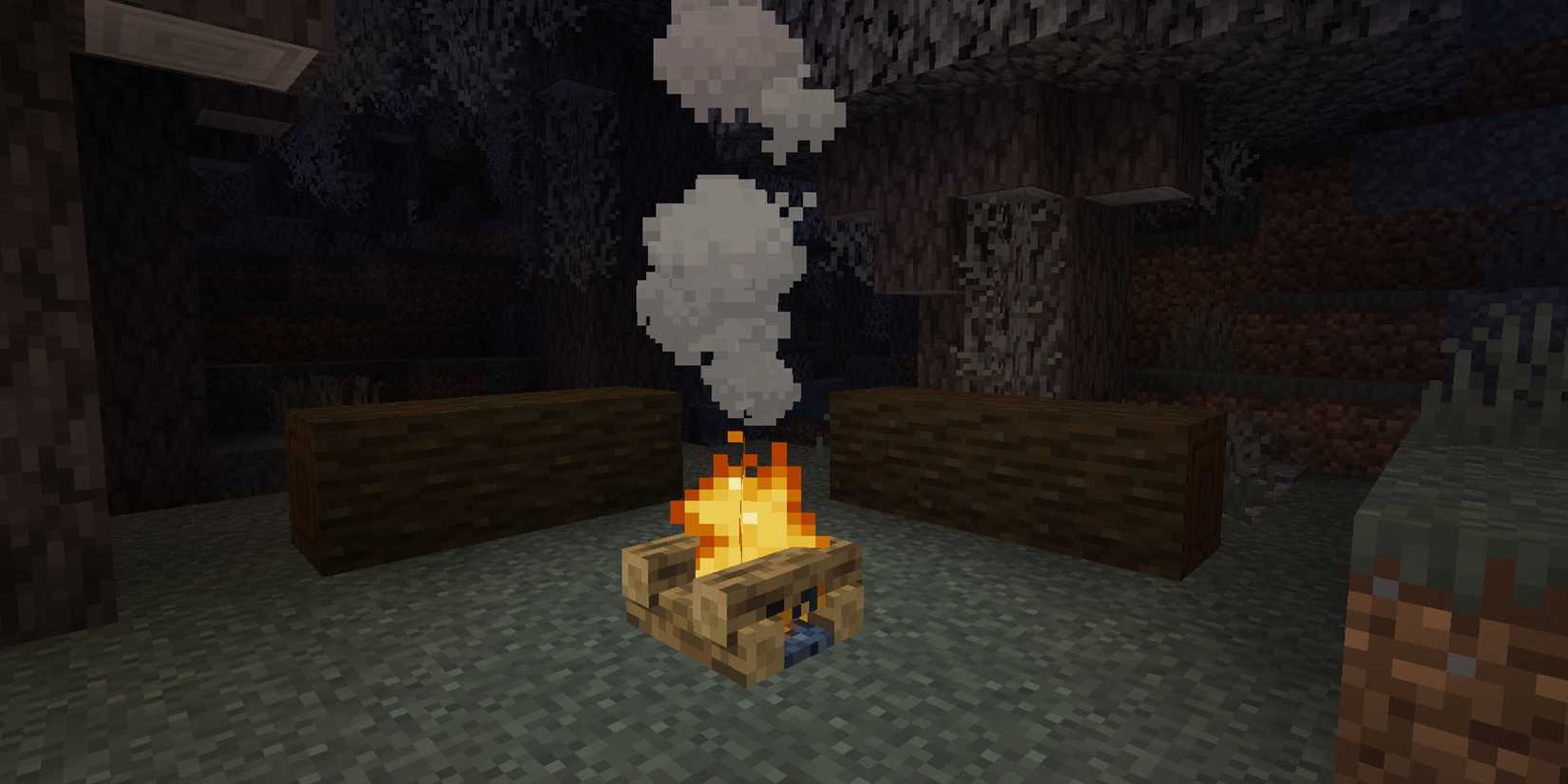 Pale Garden Idea Campfire