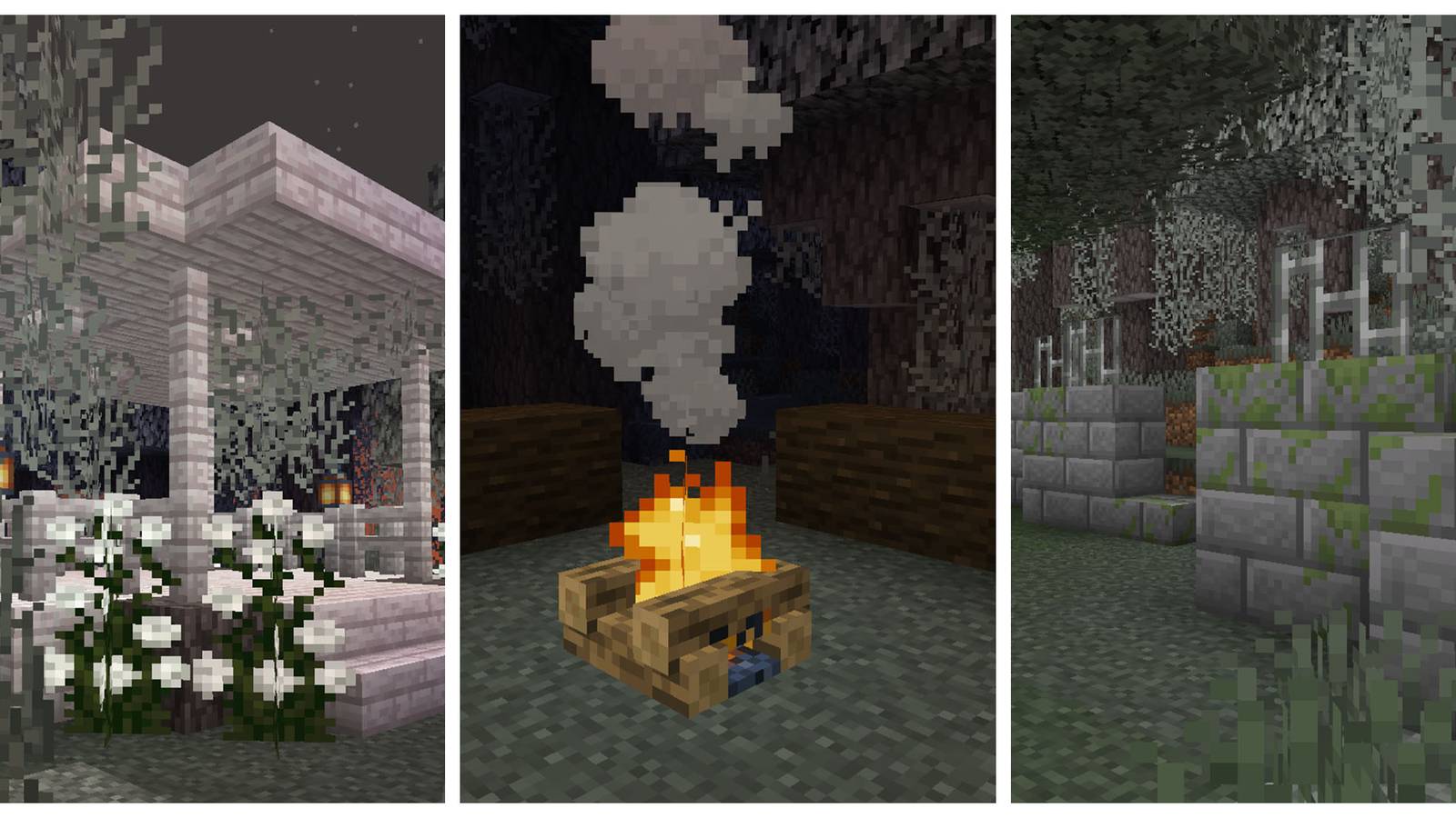 Pale Garden Idea Structures