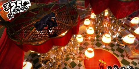 Persona 5 Joker On Ceiling