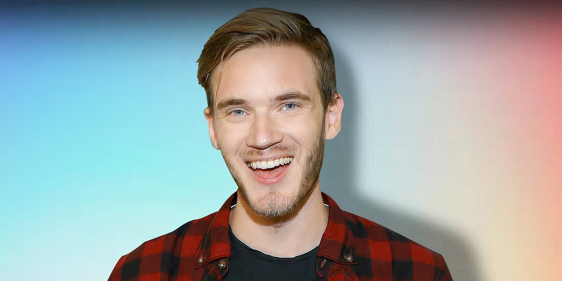 pewdiepie grinning