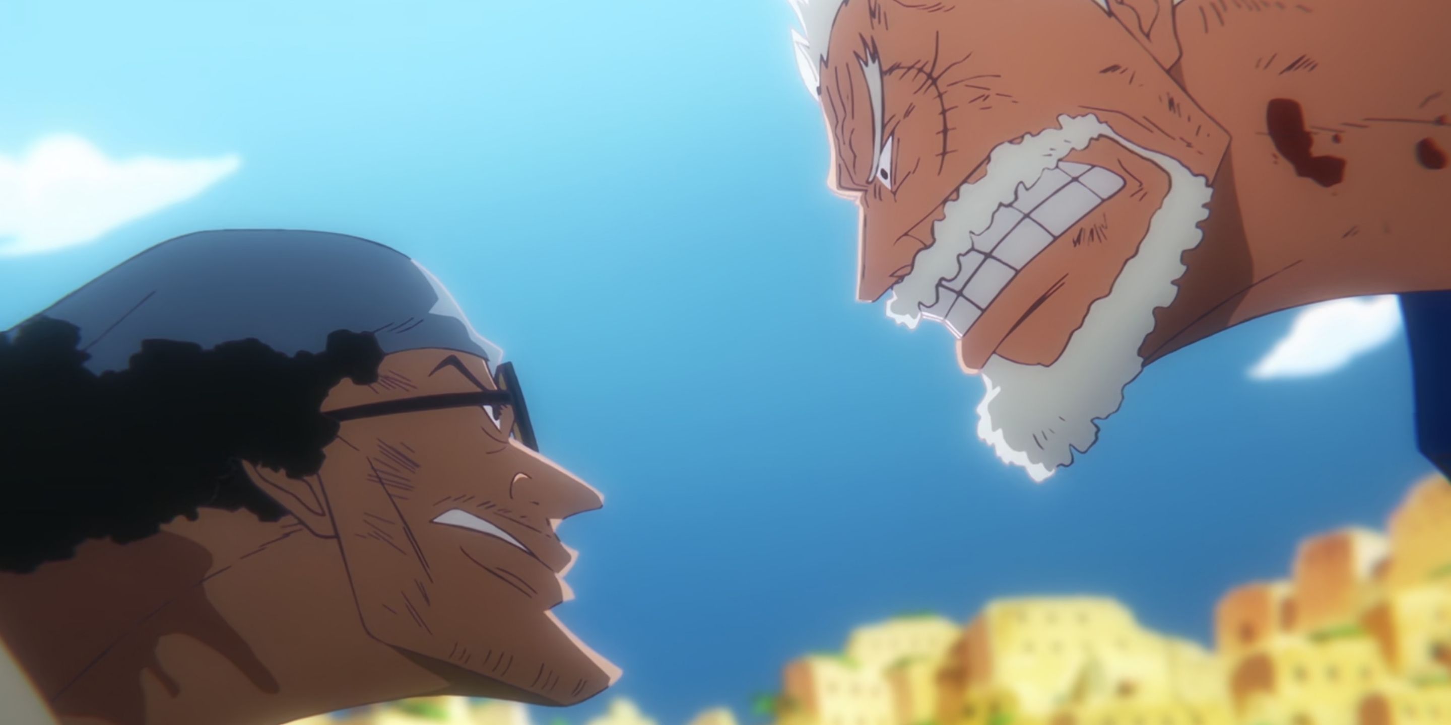 Garp vs kuzan