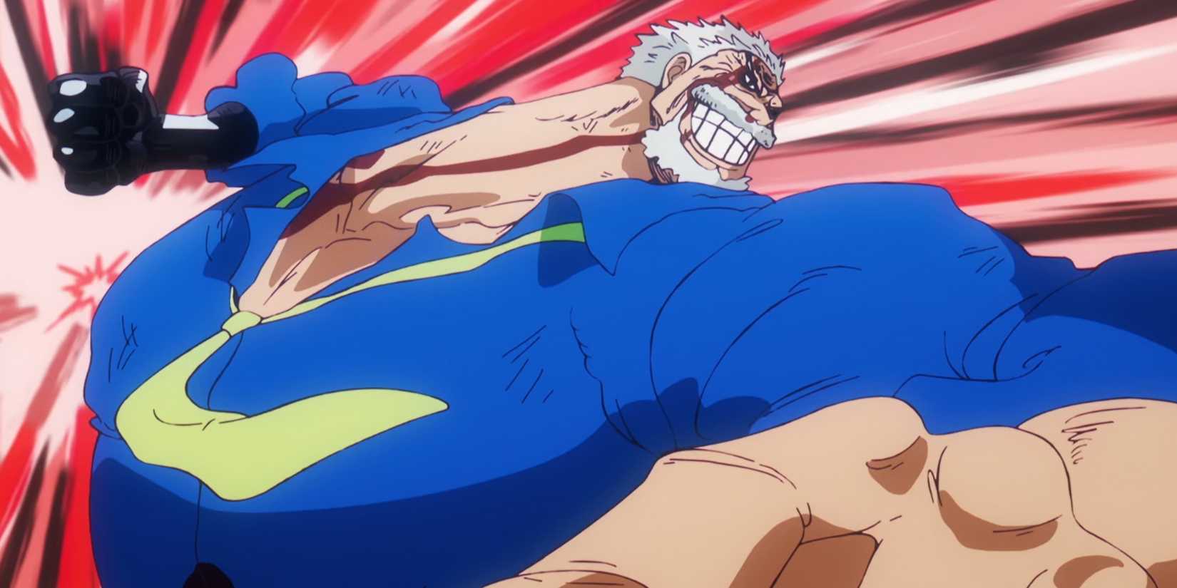 Garp punching kuzan