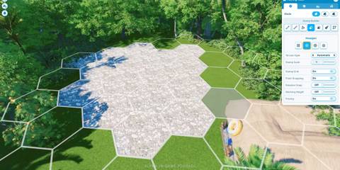 Planet Coaster 2 Path Stamp Tool