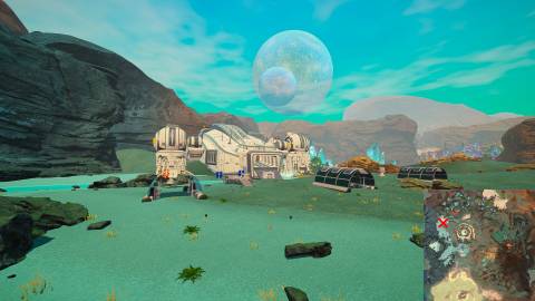 Planet Crafter Humble Map Landing Site