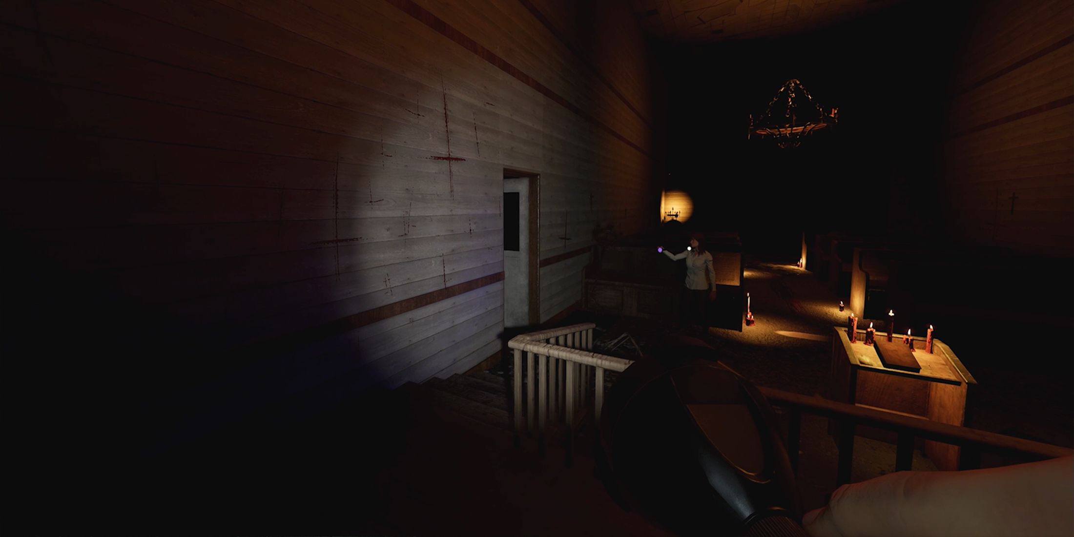 Players about to investigate a room in Phasmophobia