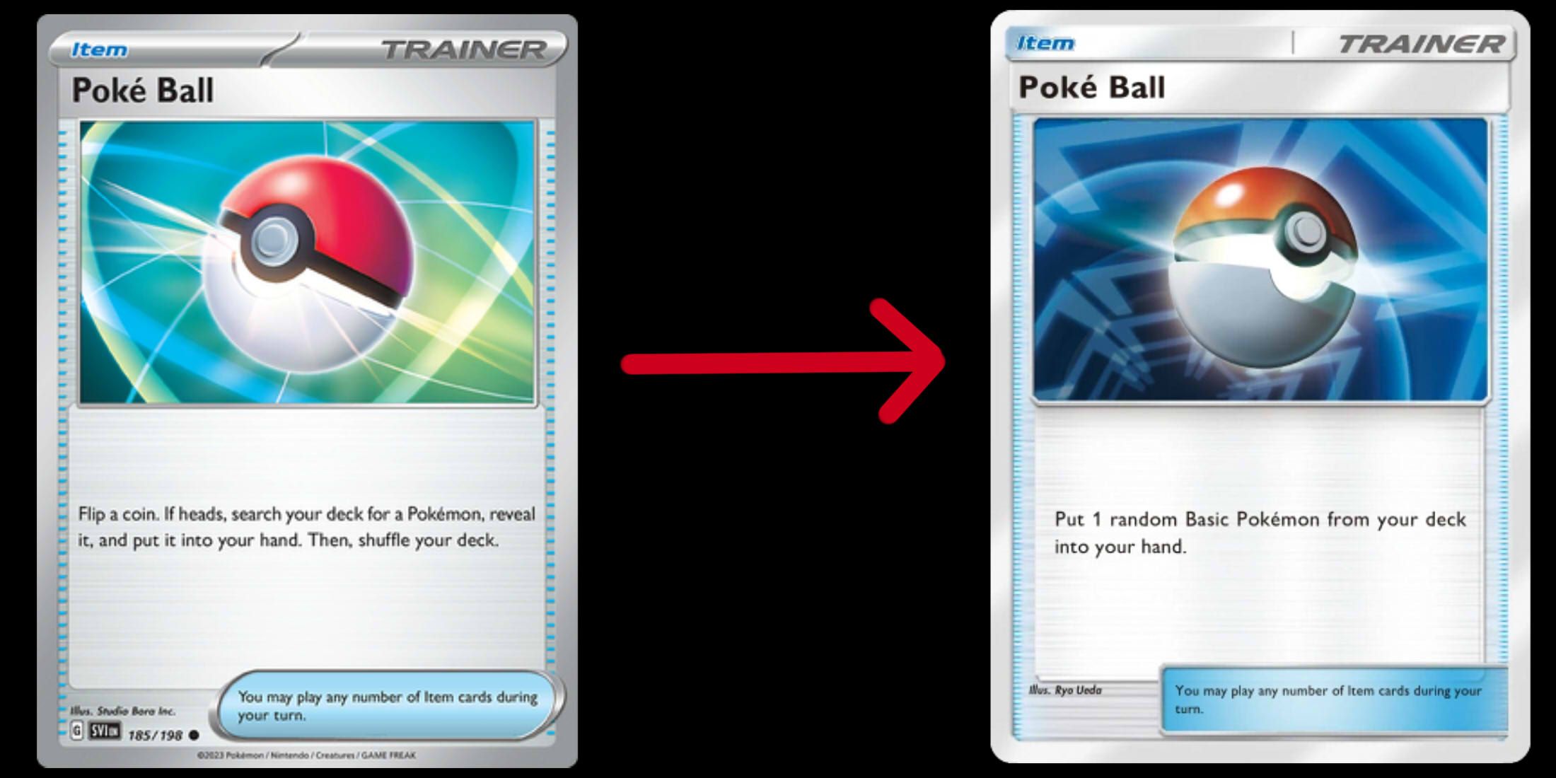 poke ball card