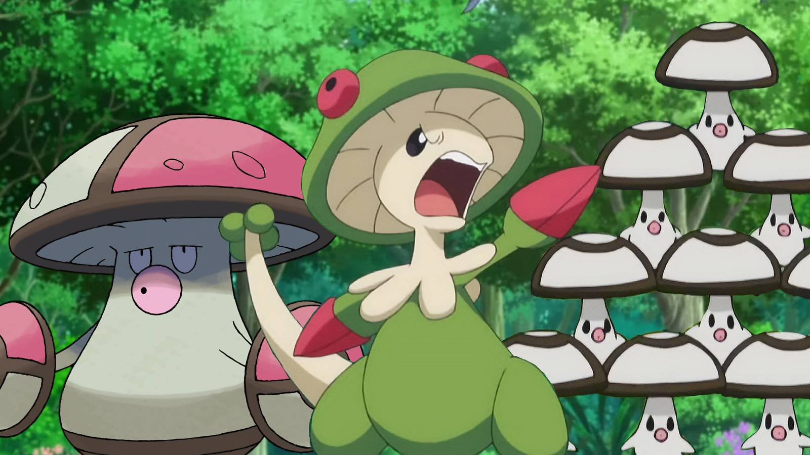 Pokemon-Every-Kind-Of-Mushroom-Pokemon