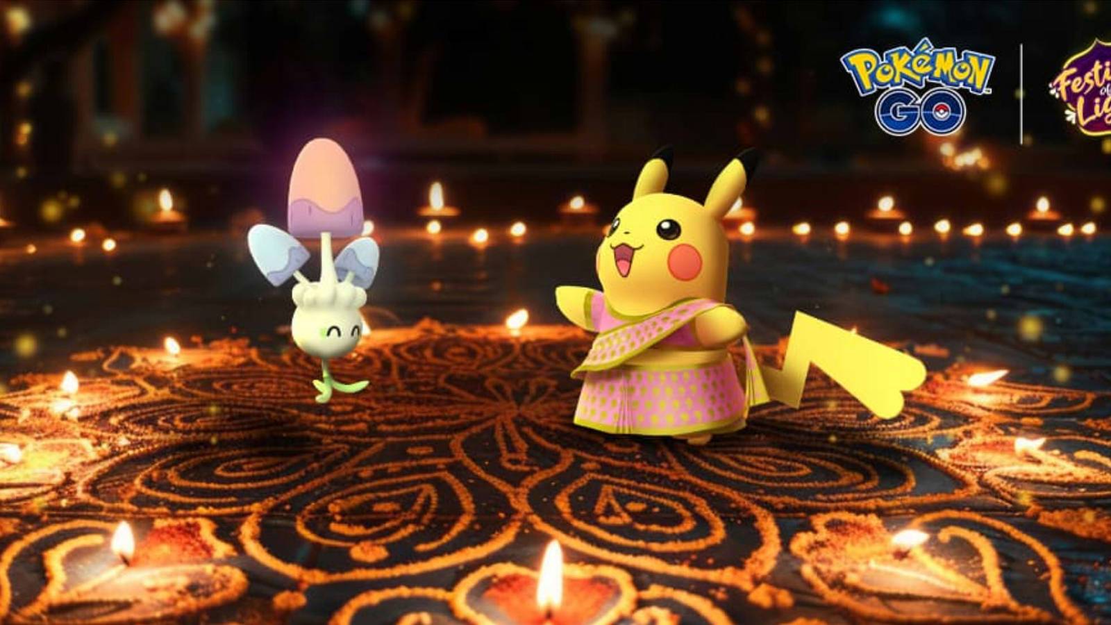 Pokemon go festival of lights
