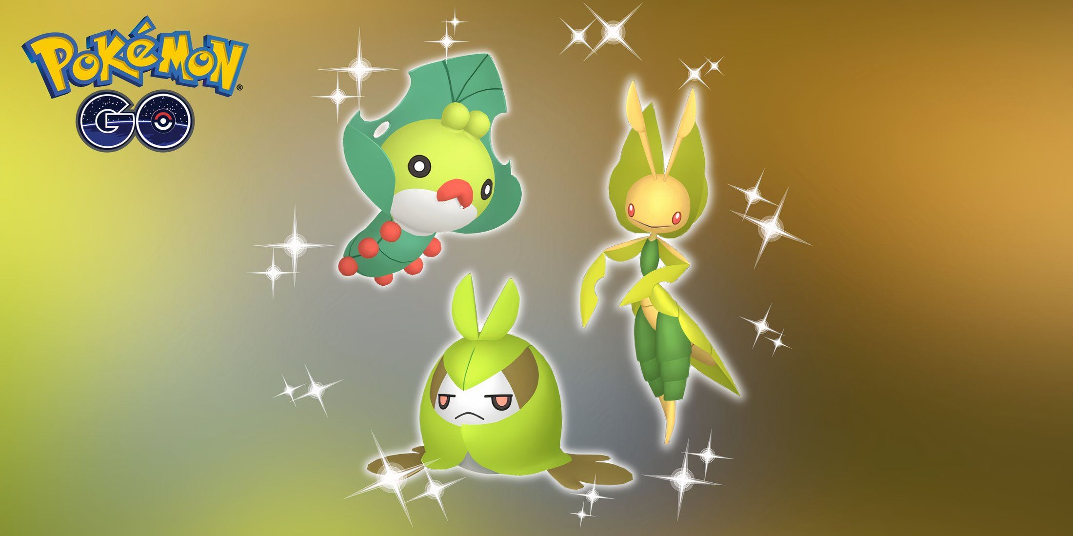 Pokemon GO: How To Get Shiny Sewaddle, Shiny Swadloon, & Shiny Leavanny