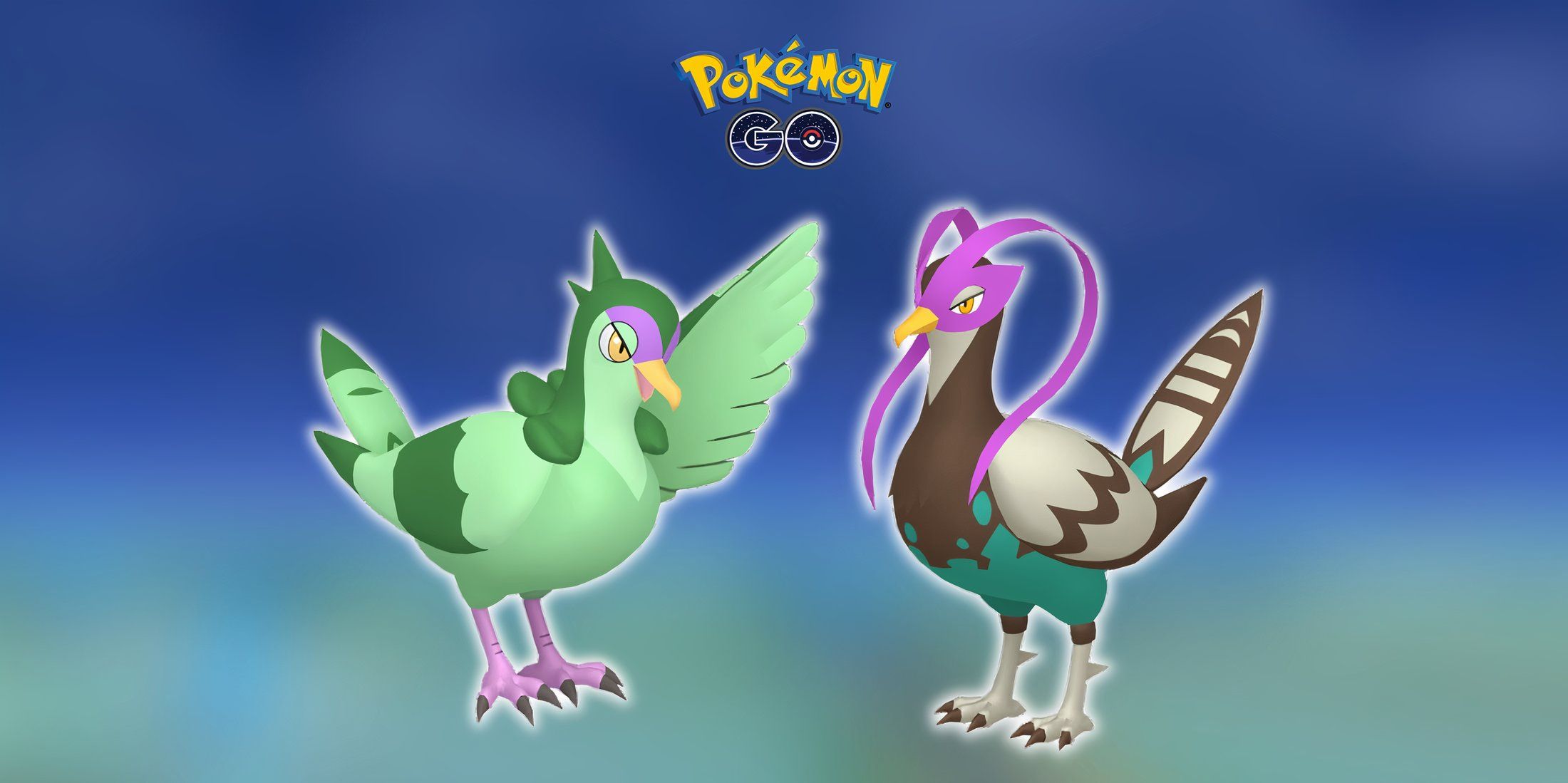 Pokemon GO Shiny Tranquill And Shiny Unfezant