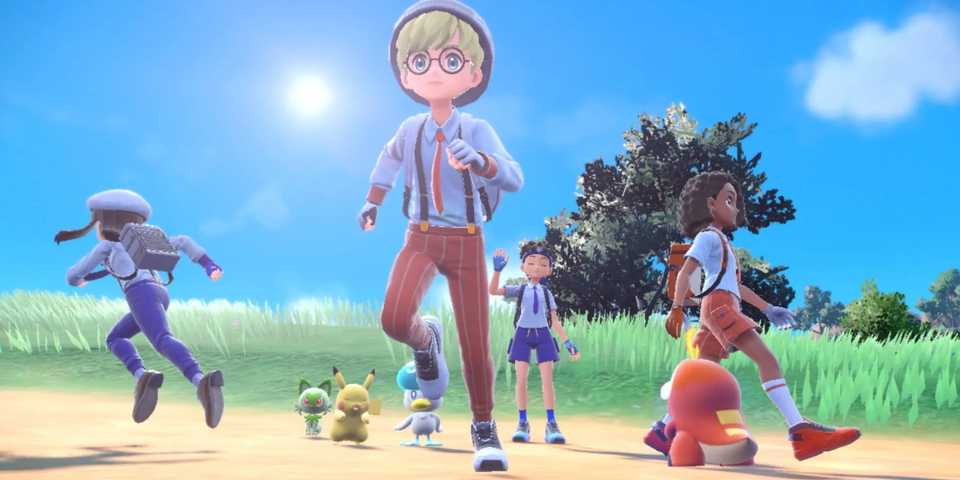 Pokemon Scarlet and Violet characters