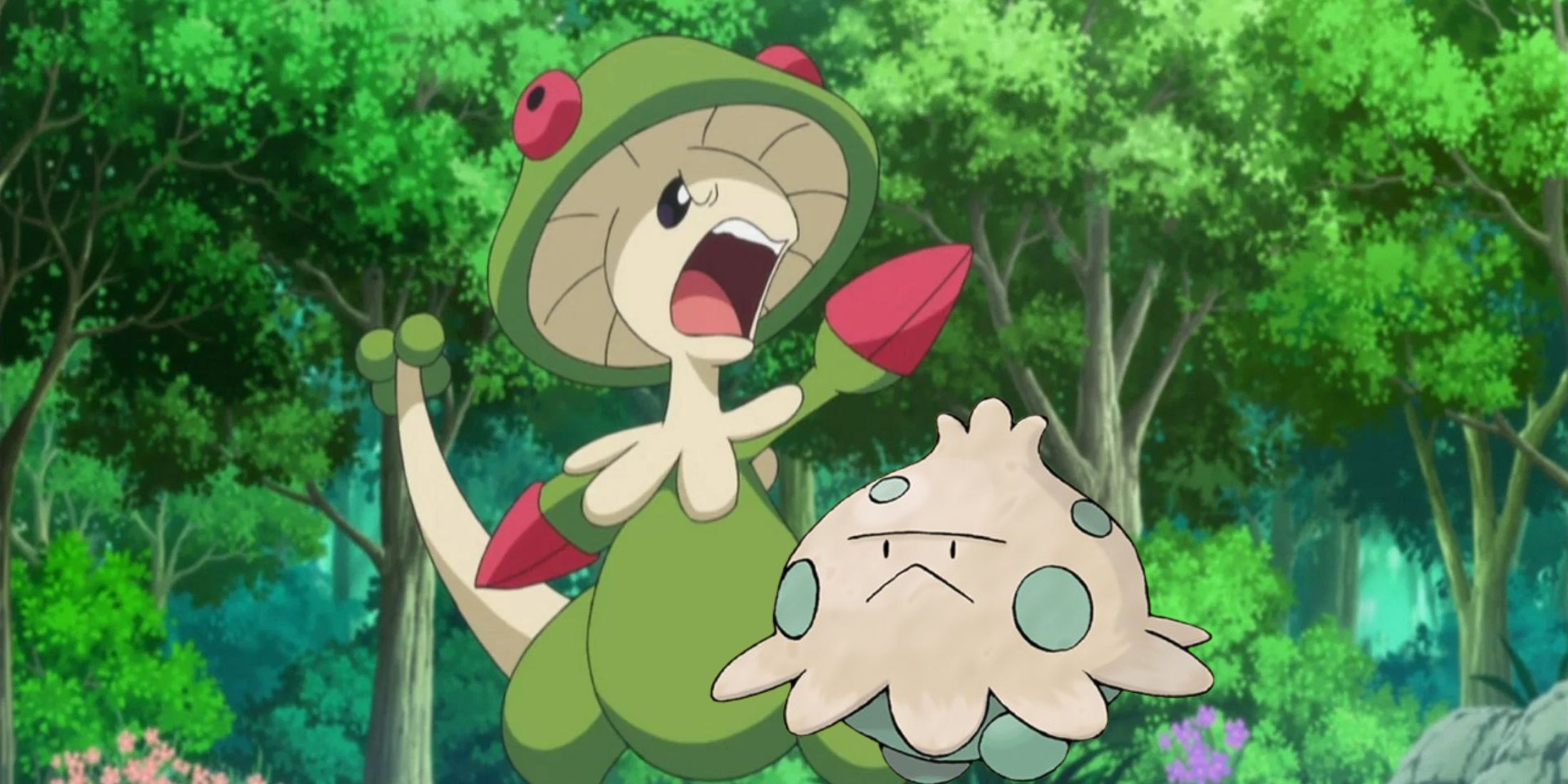 pokemon fan art designs modernized leaked beta shroomish and breloom 