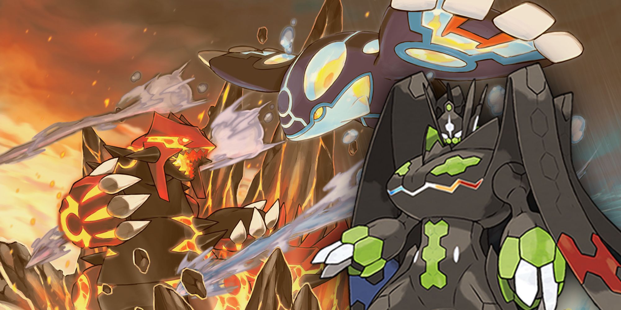 Pokemon Zygarde Groudon Kyogre Primal Reversion