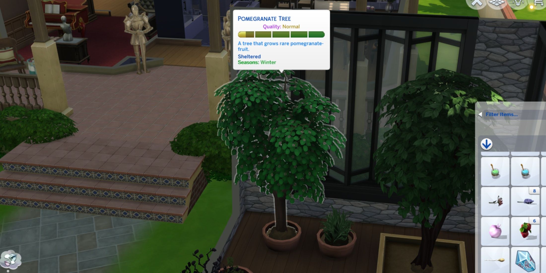 How to Get a Pomegranate Tree in The Sims 4