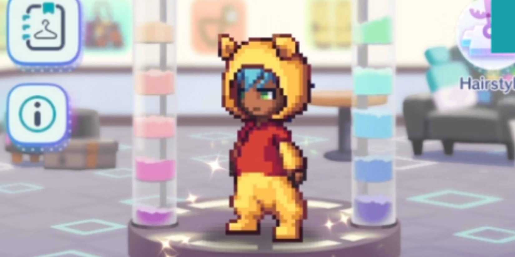 pooh bear outfit disney pixel rpg
