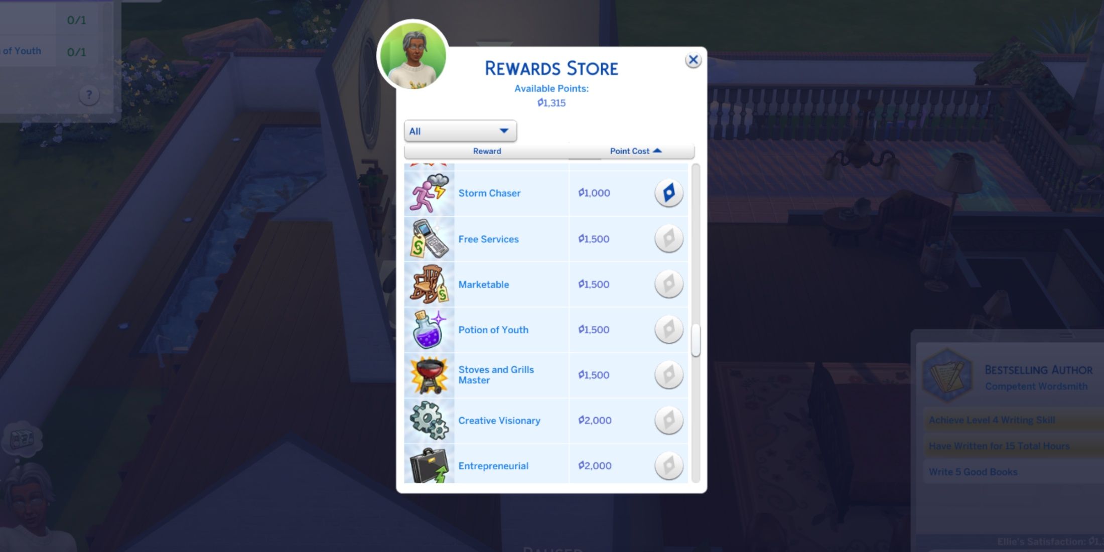 Как выполнить квесты пятой недели Reaper's Rewards в The Sims 4