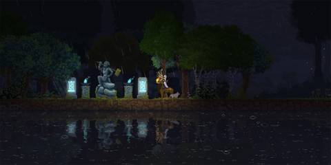 Praise The Statues kingdom two crowns 2