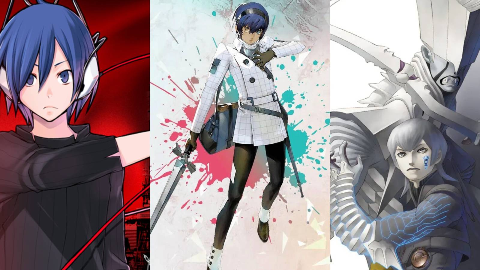 Protagonists from Devil Survivor - Metaphor - Digital Devil Saga