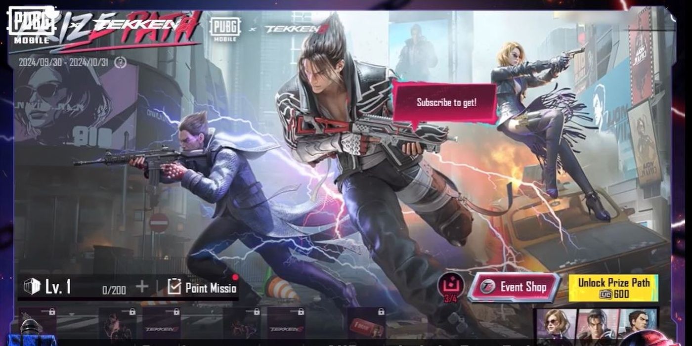 PUBG Mobile Tekken 8 collaboration